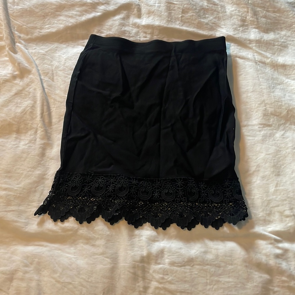 Lacey Black Skirt